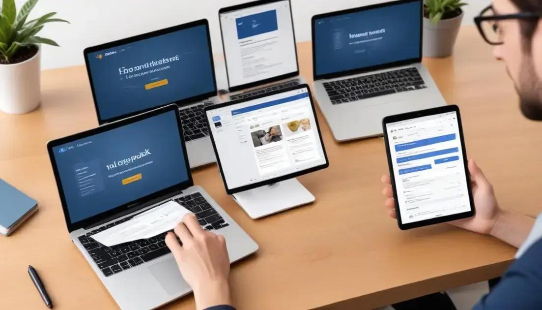 Avaliações de usuários e especialistas sobre cada opção