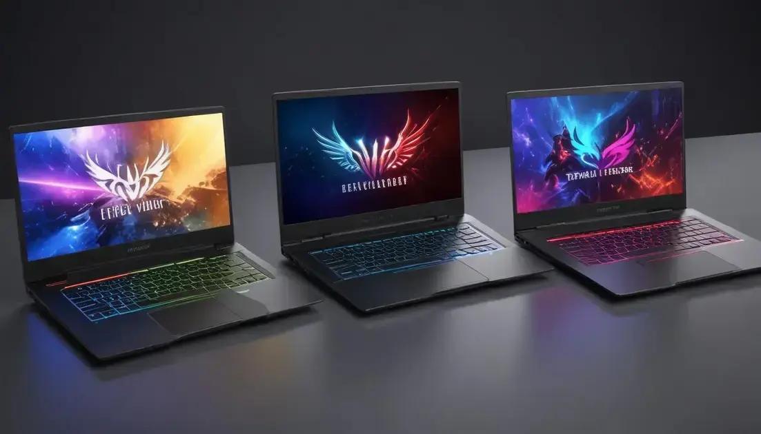 Top 5 notebooks gamers econômicos em 2025