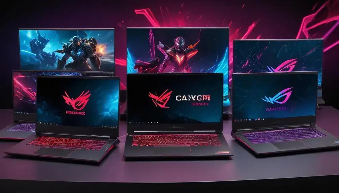Melhores marcas de notebooks gamers