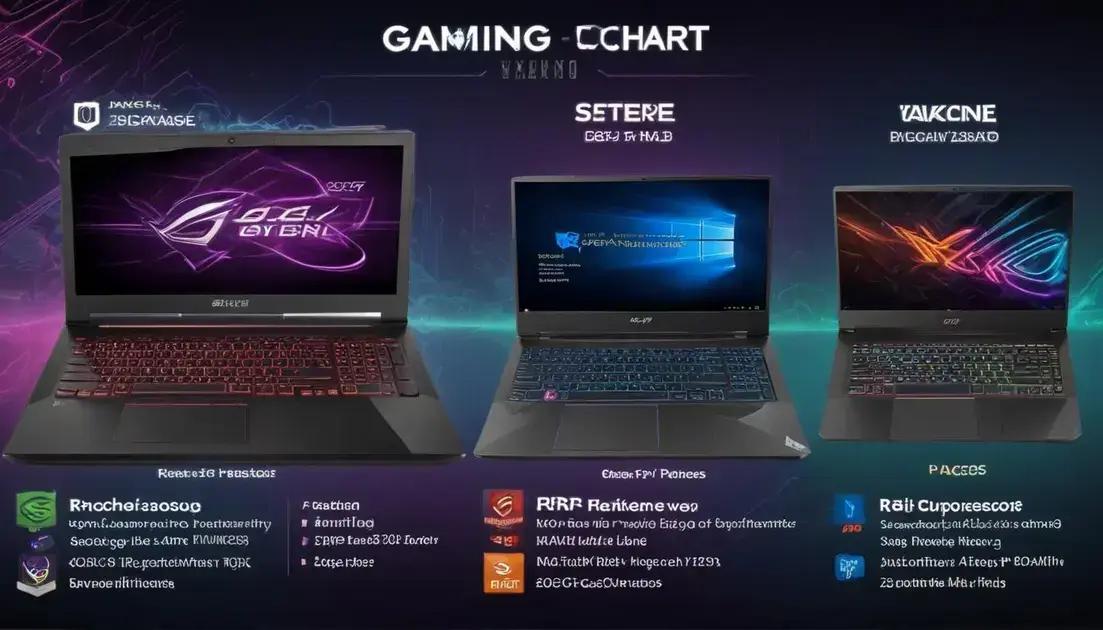 Comparação de preços e especificações