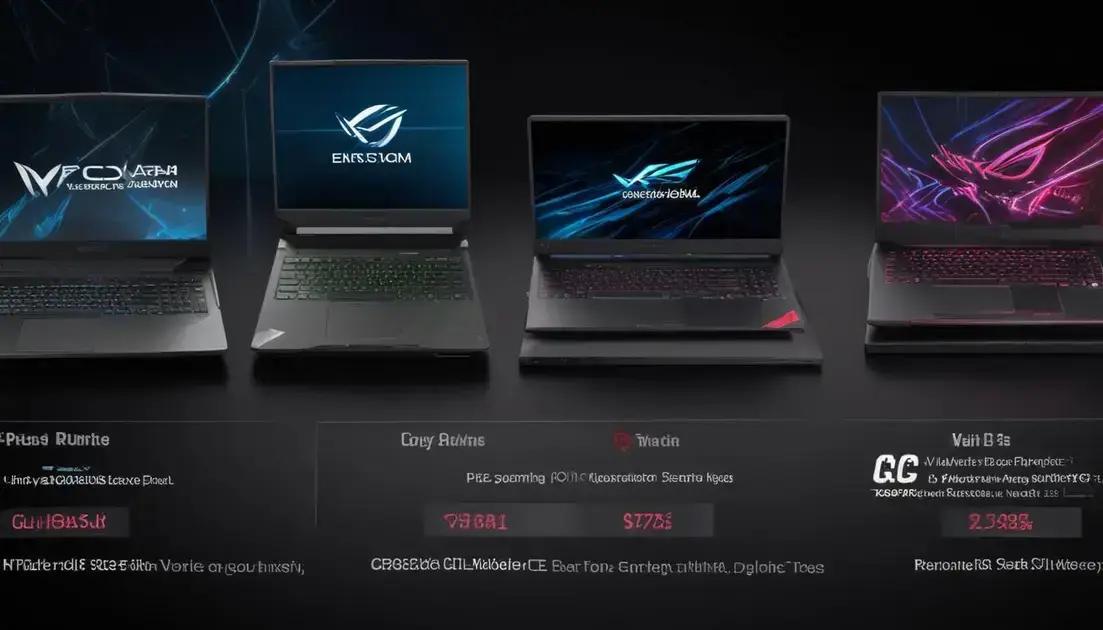 Comparativo dos melhores notebooks gamer em 2025