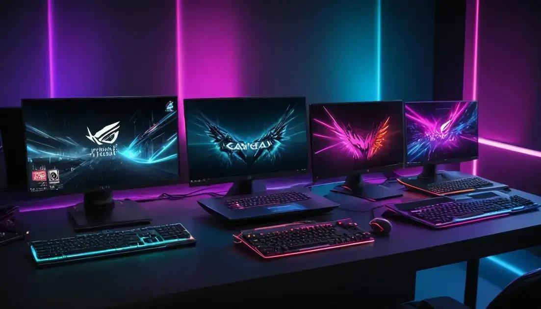 Melhores modelos de notebooks gamers com RTX 3050