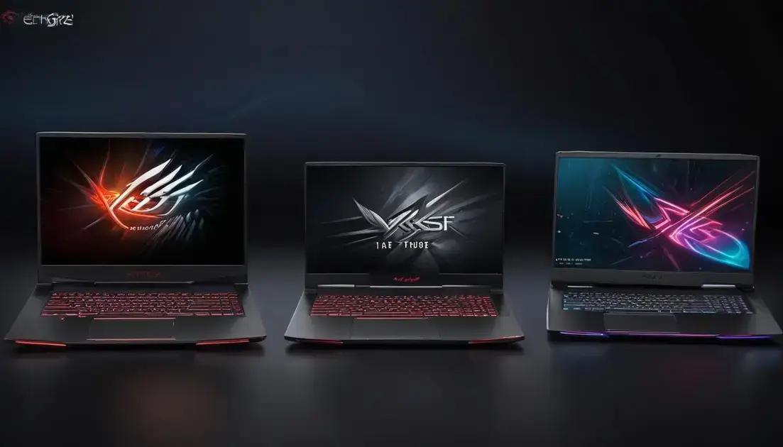 Comparativo dos melhores notebooks gamers com tela 144Hz