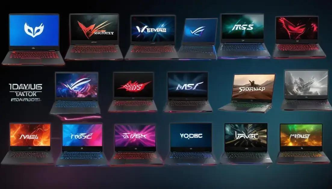 Melhores marcas de notebooks gamers para 2025