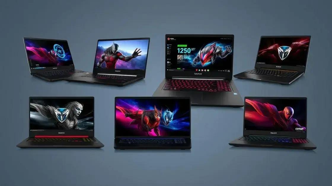 Top 5 notebooks para jogos pesados em 2025