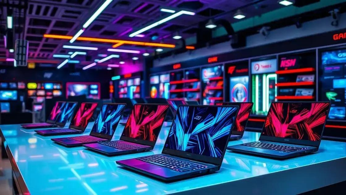 Principais modelos de notebooks gamers para 2025