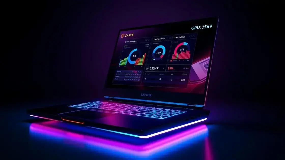 Avaliação de desempenho dos notebooks gamers com RGB