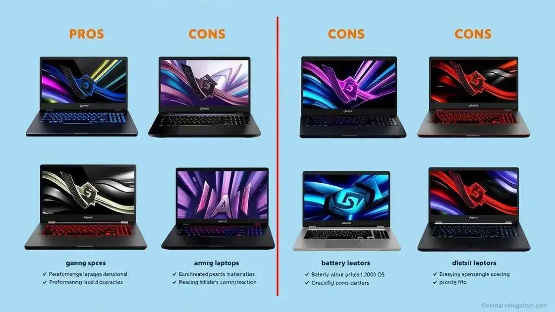 Prós e contras dos notebooks gamers