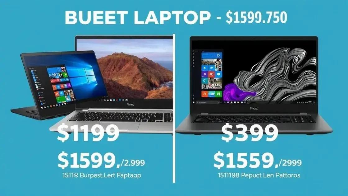 comparativo de preços e desempenho