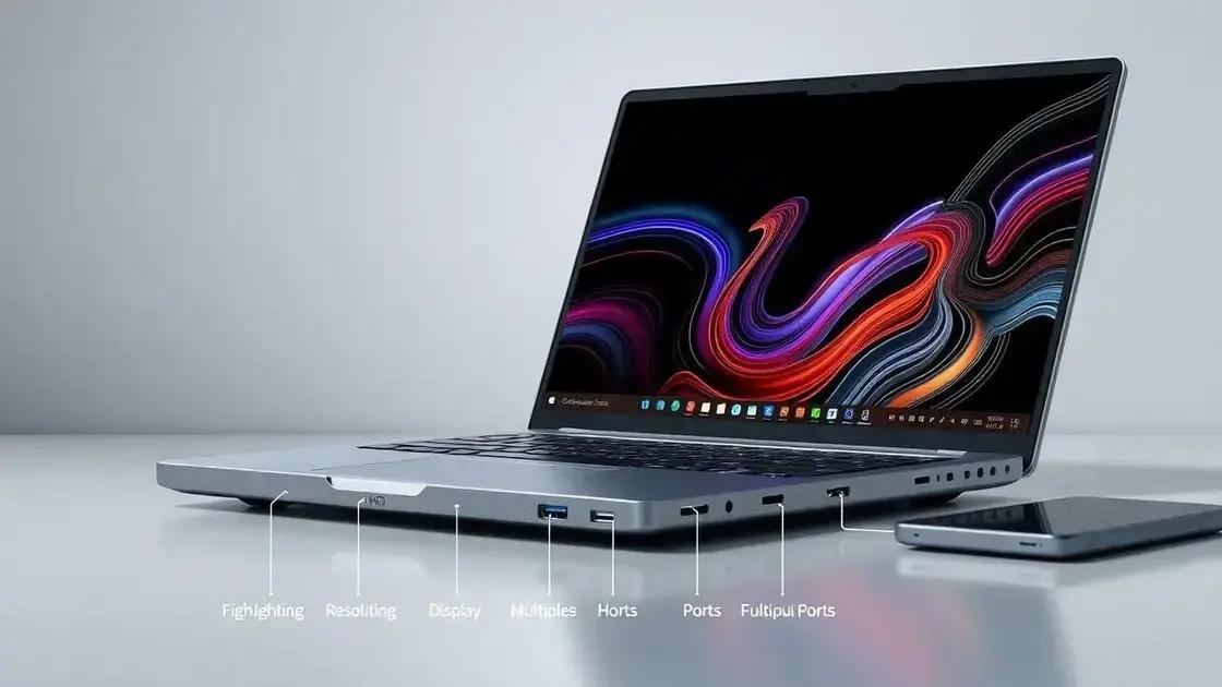 Características essenciais em notebooks com tela full hd