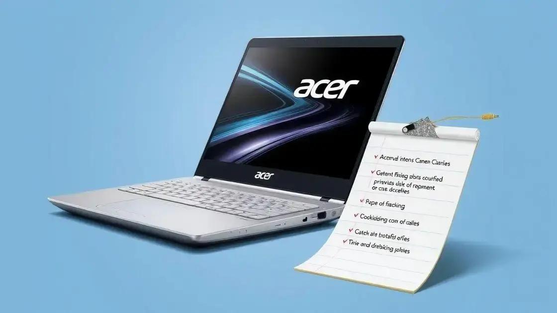 Prós e contras do Acer Aspire 5