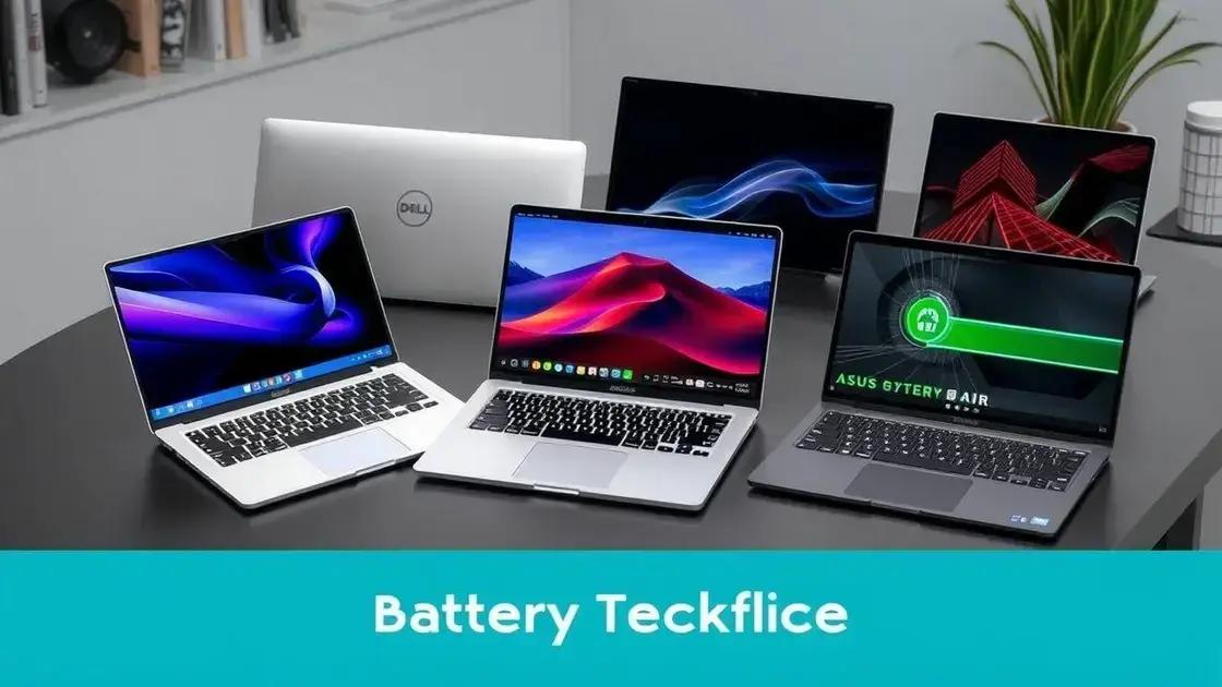 Modelos com melhor bateria em 2025