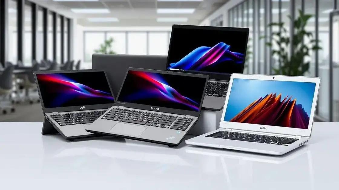 Os melhores modelos de notebook usados em 2023