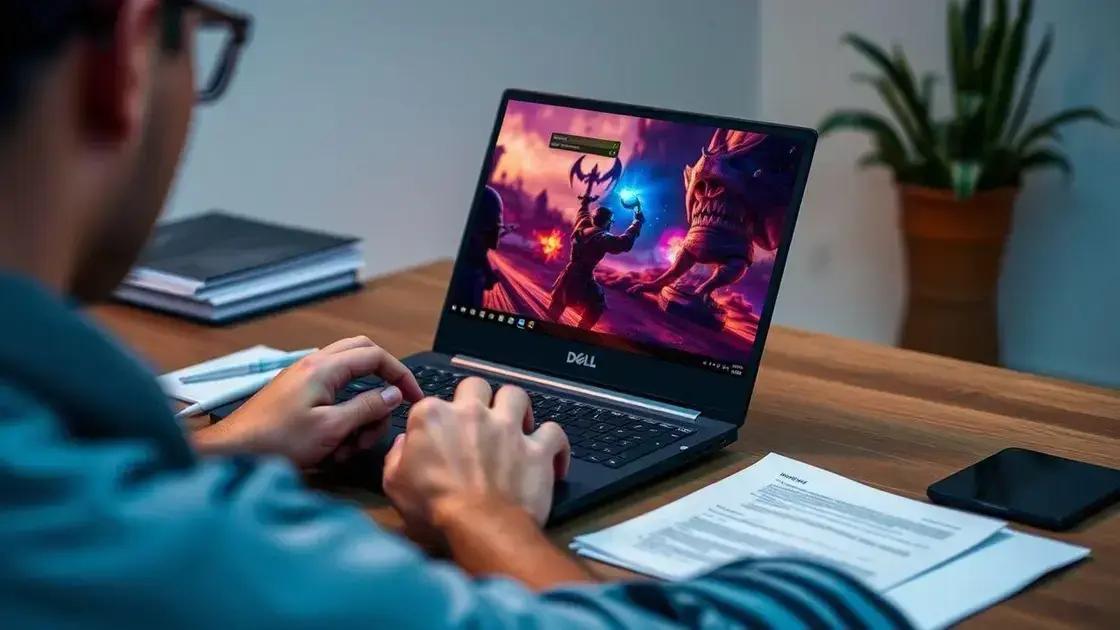 Análise de desempenho em jogos e trabalho