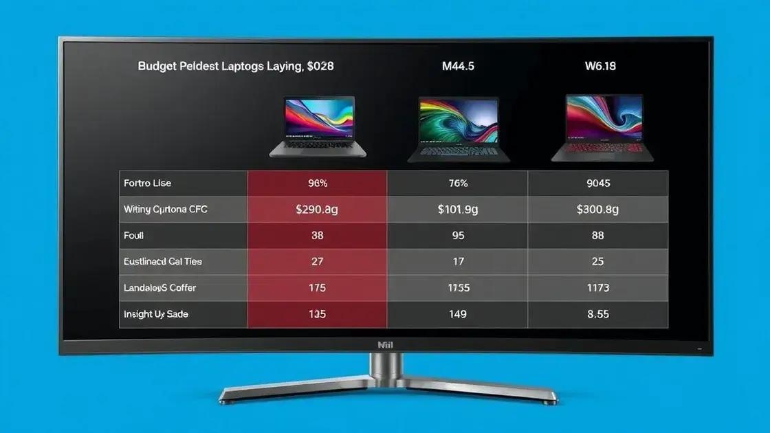 Comparativo: preço e desempenho dos notebooks