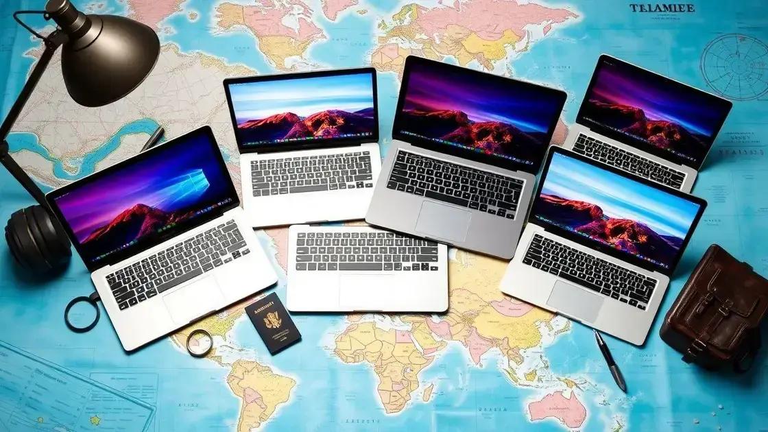 Os melhores modelos de notebooks para viagens em 2025