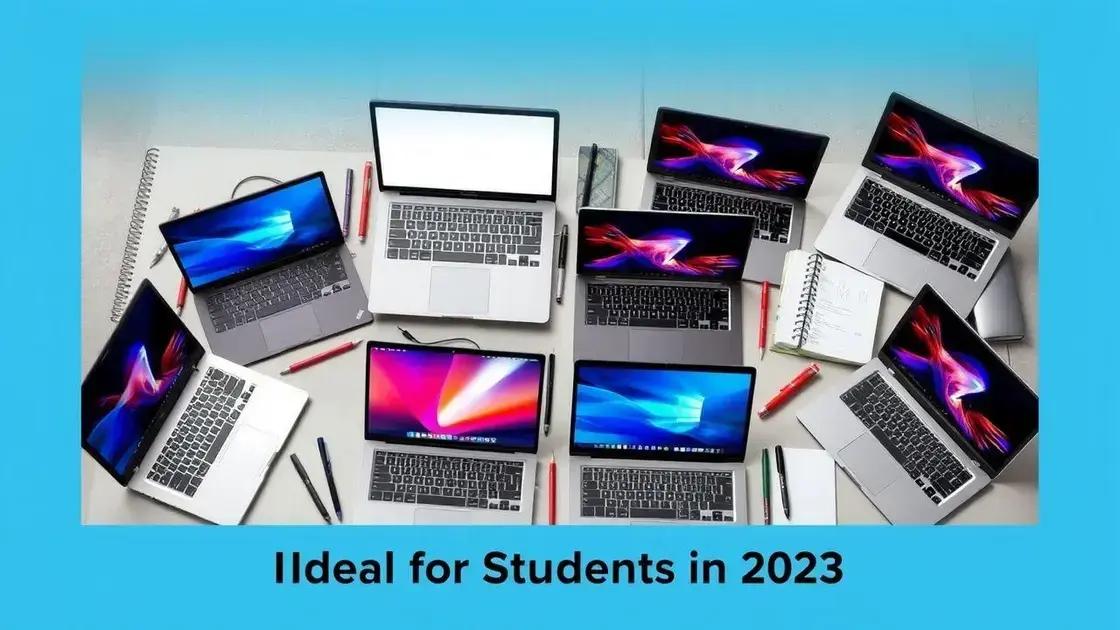 melhores modelos de notebooks para estudantes em 2023