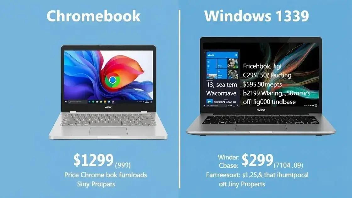 Comparativo de preços e especificações