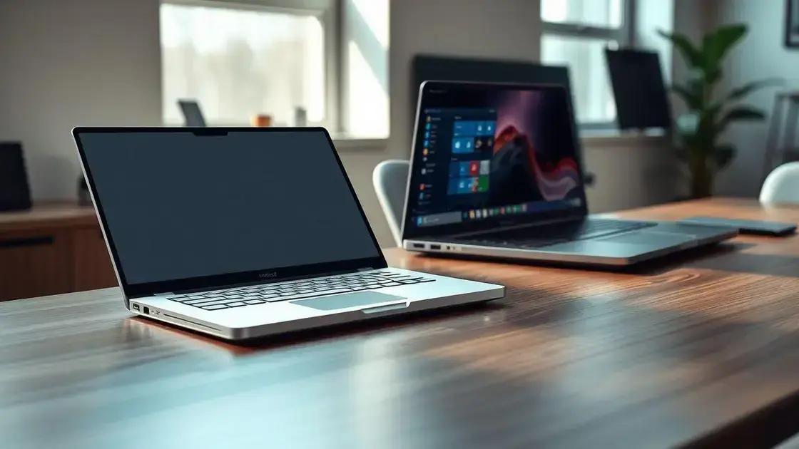Chromebook Plus vs Windows laptop diferenças: Qual é o melhor para você?