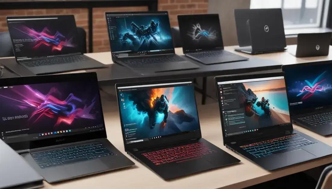 Os melhores modelos de notebooks para edição de vídeo em 2023