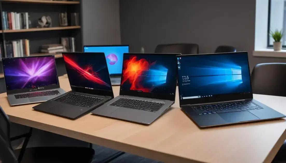 Melhores modelos de notebooks para programação em 2025