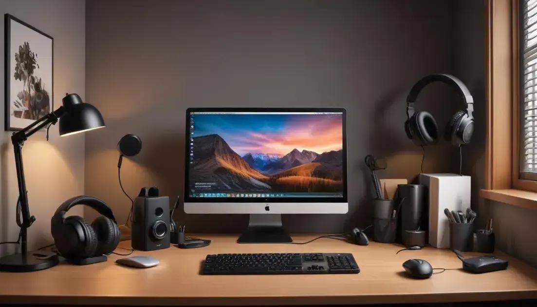 Acessórios essenciais para trabalho remoto