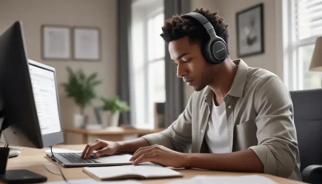 Fones de ouvido: como aumentar sua concentração