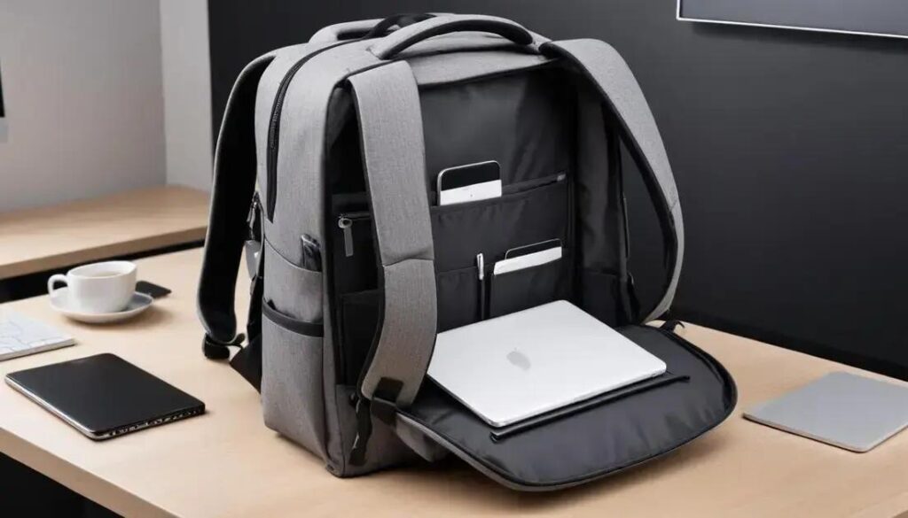Mochila para notebook 15.6 polegadas anti-furto: Proteção com estilo