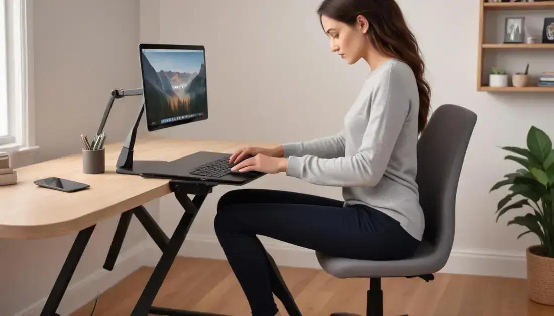 Dicas para ajustar corretamente seu suporte ergonômico