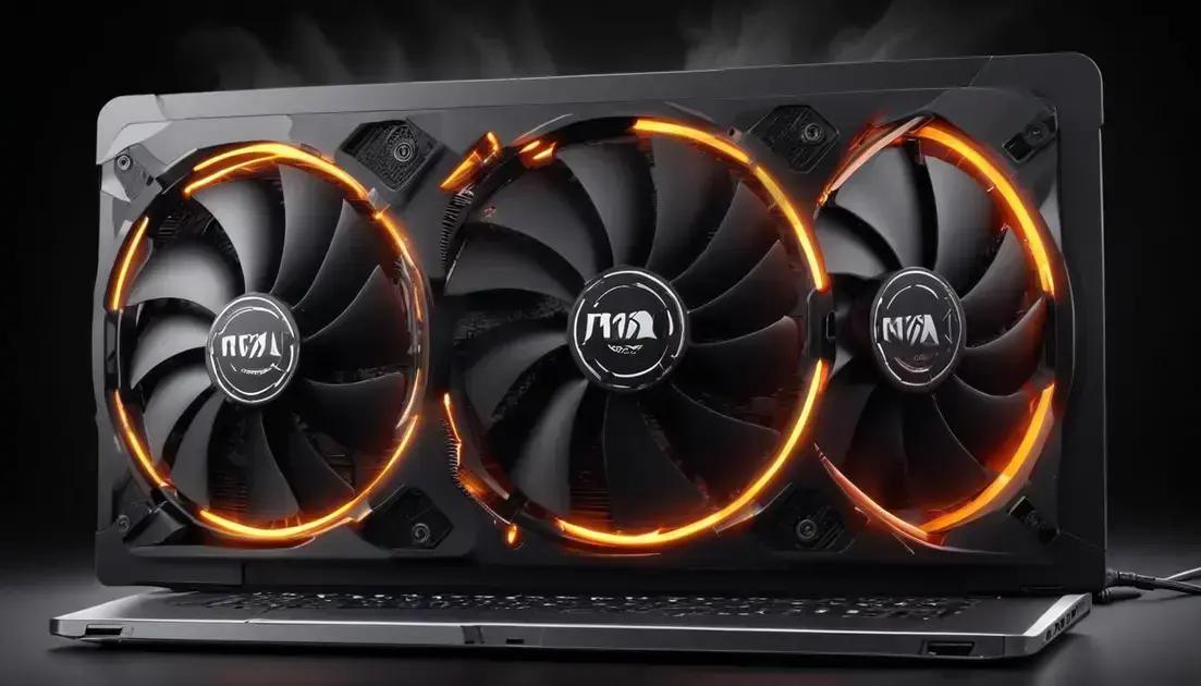 Como funciona um cooler com 5 ventoinhas?