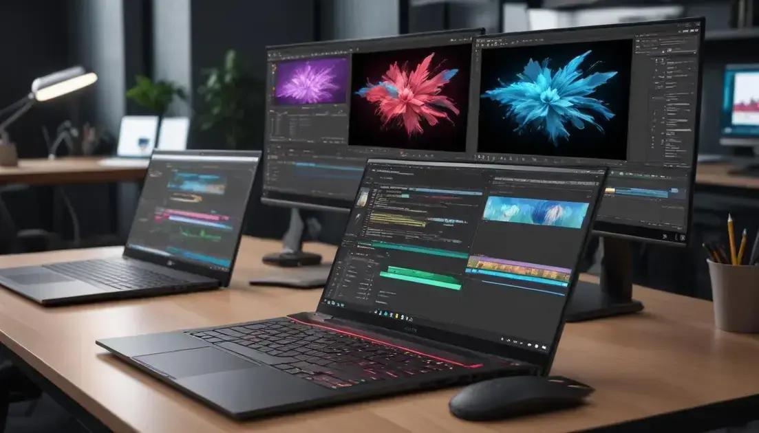 Prós e contras dos notebooks para edição 8K