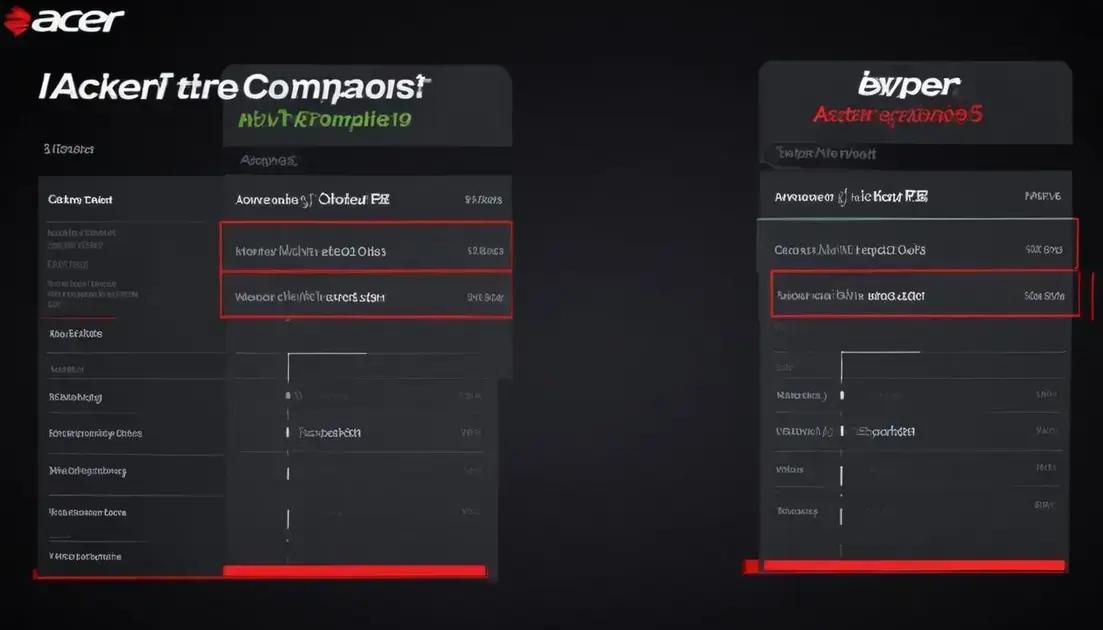 Preço e custo-benefício de cada modelo