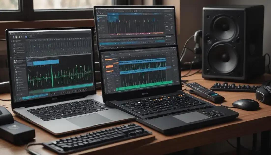 Requisitos de hardware para Windows em música