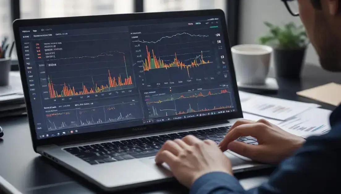 Desempenho em software de finanças e investimentos