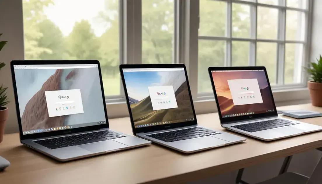 melhor ecossistema Windows vs Mac vs Chromebook: descubra qual é o ideal
