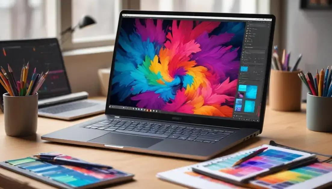 Características essenciais de um bom notebook para design