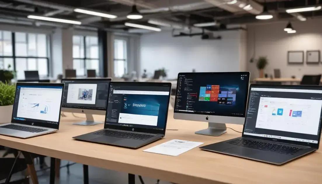 Comparativo entre os melhores modelos de notebooks