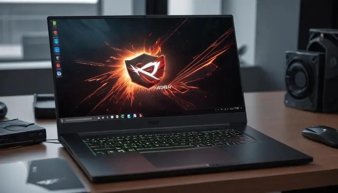 Notebook com placa de vídeo RTX 4060 para edição: desempenho acessível