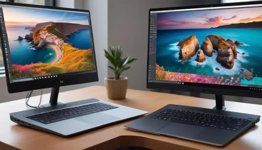 Comparativo: Notebooks com tela 4K versus Full HD