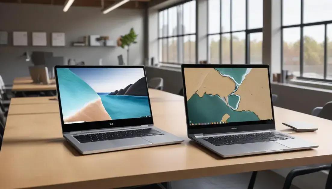Comparando desempenho: Windows vs Chromebook